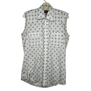 Sheplers Sleeveless Western Cut Shirt‎